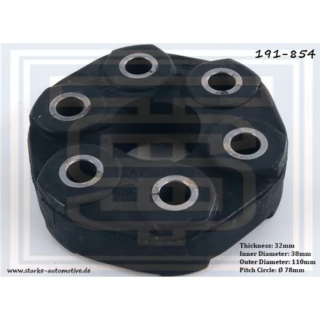 Муфта кардана BMW E36/E46 / E34 STARKE 191-854