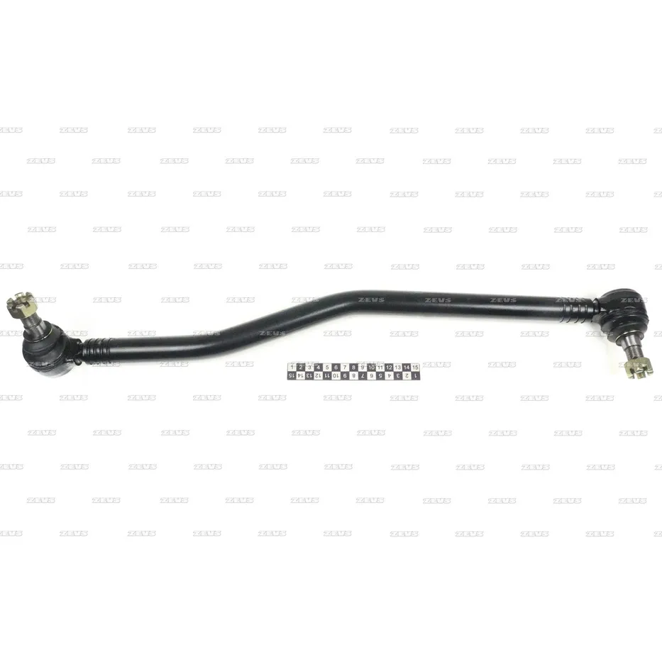 Тяга продольная левый руль дл. 660mm ZEVS TL9216AC