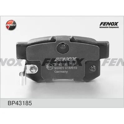 Колодки тормозные задние FENOX BP43185