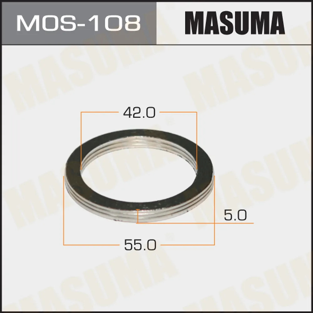 Кольцо глушителя 42x55 MASUMA MOS-108