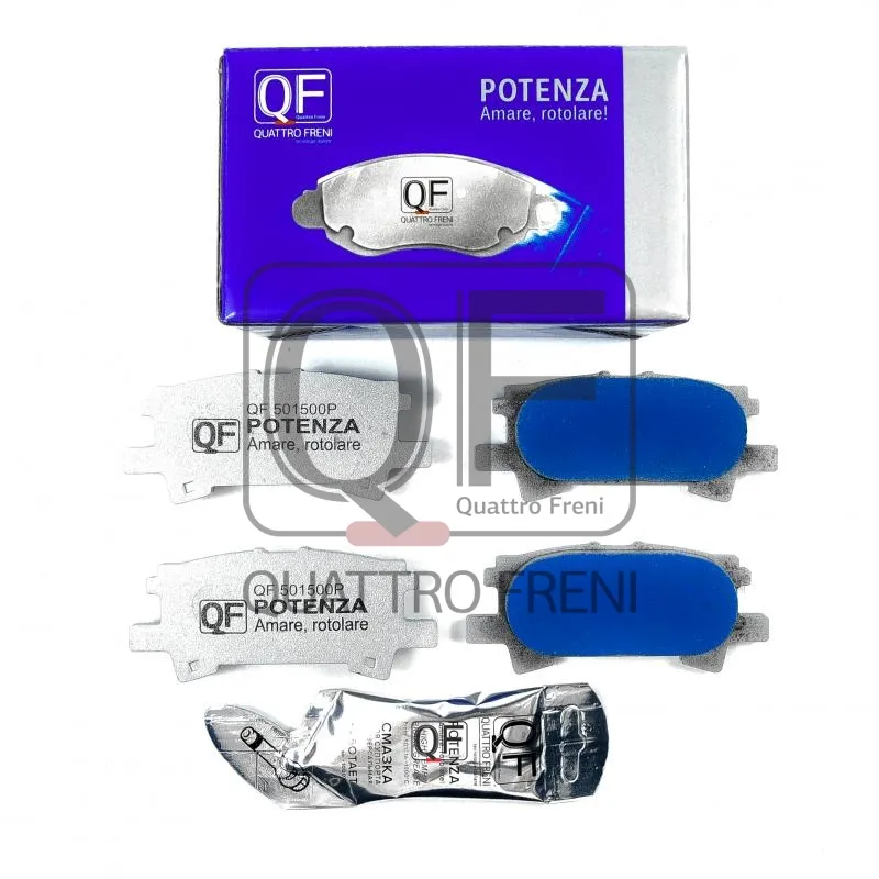 Колодки тормозные задние POTENZA PREMIUM SERIES HARRIER 2003 LEXUS RX 2003 HARRIER 2003 LEXUS RX 20 QUATTRO FRENI QF501500P