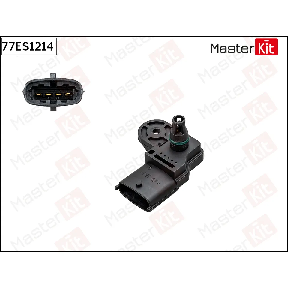 Датчик, давление во впускном газопроводе OPEL ASTRA G/H/J, CORSA D MASTERKIT 77ES1214