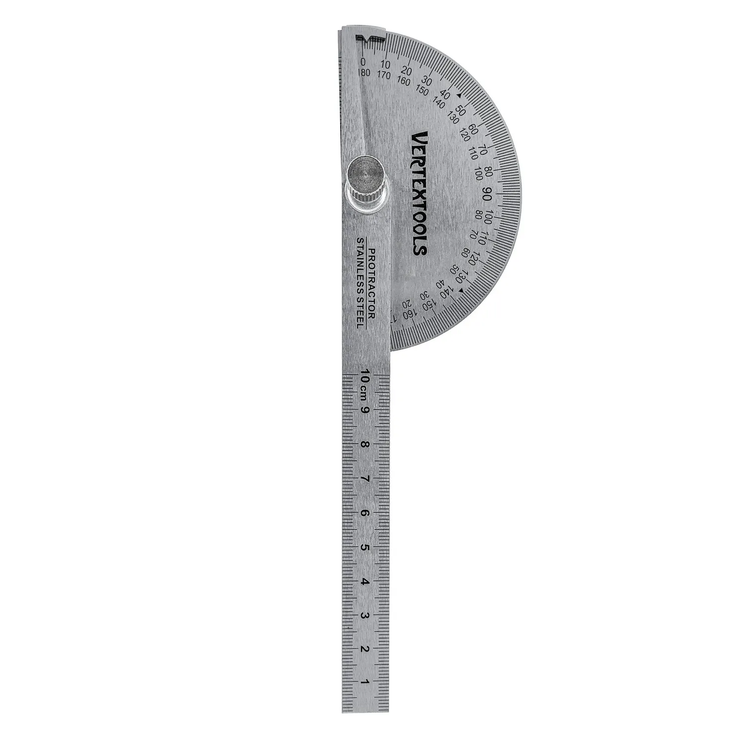 Транспортир с линейкой 90х150 мм VertexTools 3040-90-150