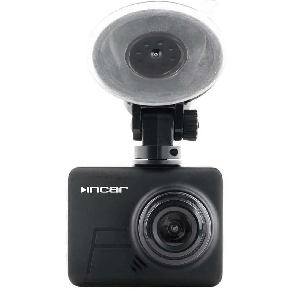 Видеорегистратор автомобильный, INCAR, Full HD, экран 2, обзор 140°, G-сенсор, датчик движения VR-318