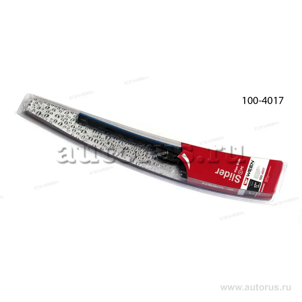 Щетка стеклоочистителя бескаркасная 17/430mm WEEN 100-4017