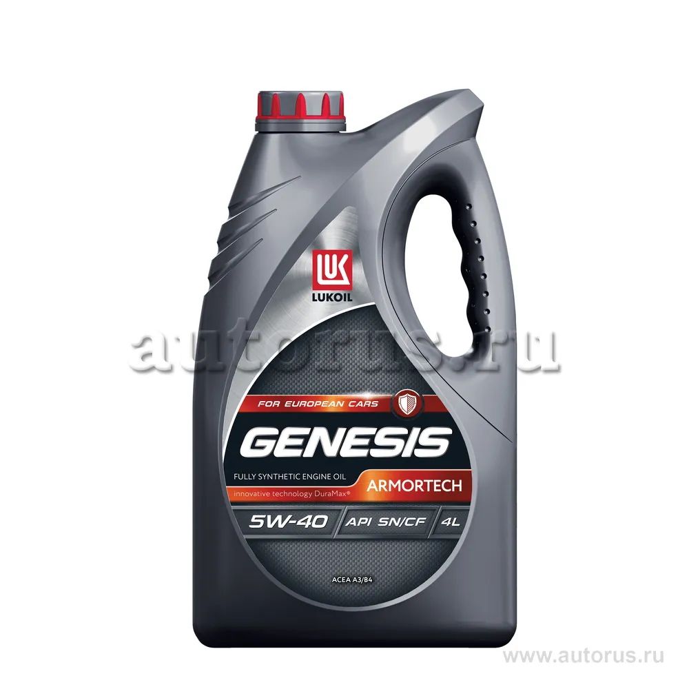 Масло моторное Лукойл Genesis Armortech 5W-40 синтетическое 4 л 3148675