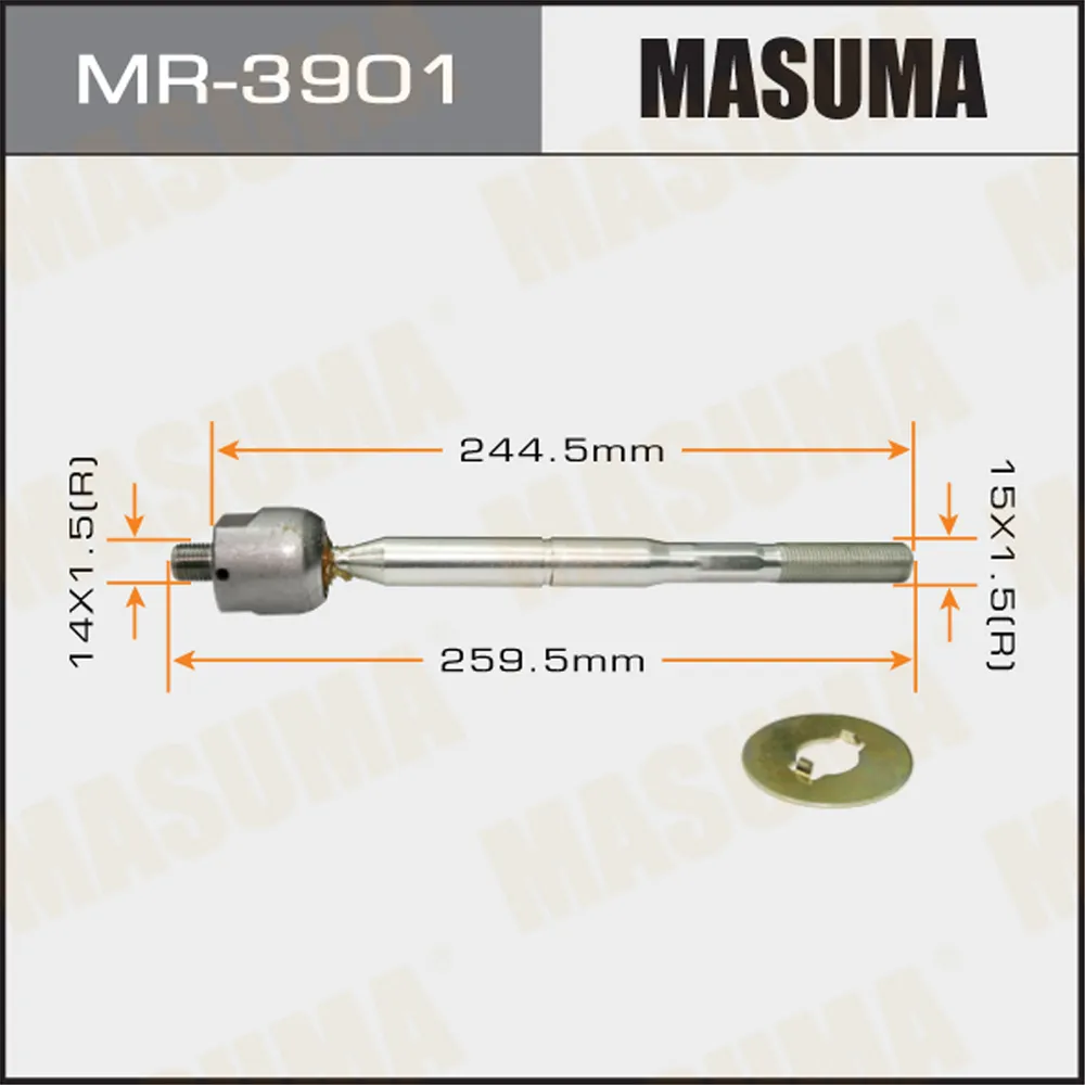 Рулевая тяга TOYOTA HARRIER MASUMA MR-3901