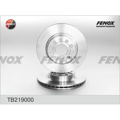 Диск тормозной передний VAG+SKODA ALL 03-> /VENT D=280MM FENOX TB219000