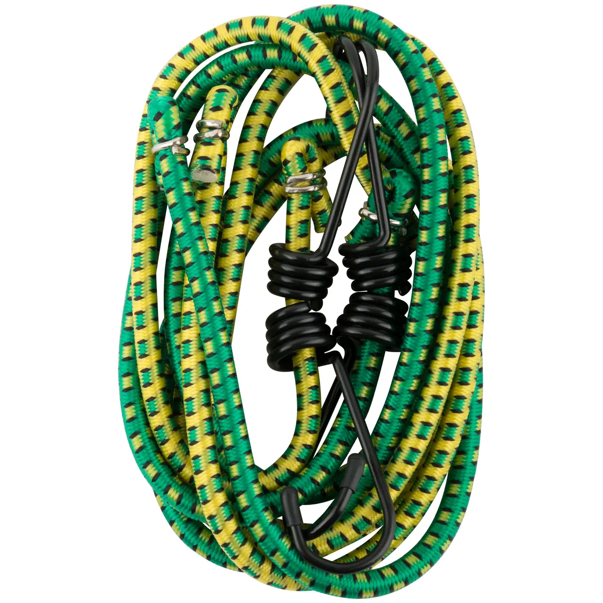 Ремни багажные резиновые, стальные крючки, 2 шт., 7х1200 мм КУРС 64894