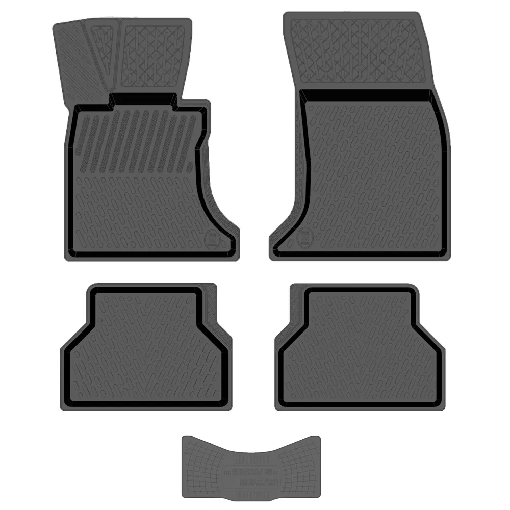 Коврики в салон BMW ser 5 (03-10) Rezkon 1010010100