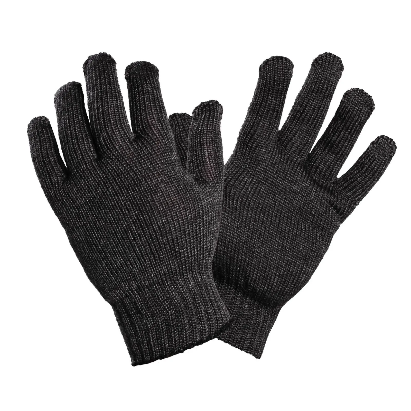 Перчатки акриловые утепленные, черн. графит (1 пара), 47 гр. AIRLINE ADWG015