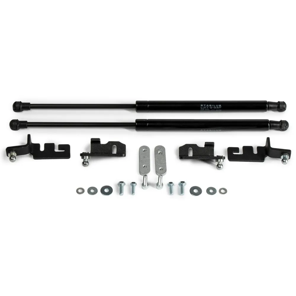 Газовые упоры капота Rival для Nissan Navara D40 2004-2015/Pathfinder R51 2004-2014, 2 шт., A.ST.4107.1