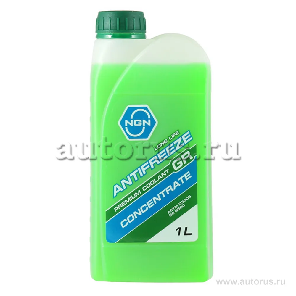 Антифриз (концентрат) GR (GREEN) ANTIFREEZE 1л