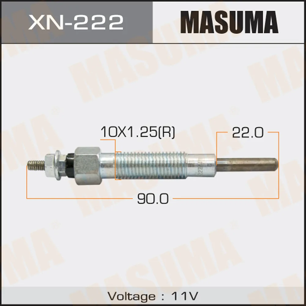 Свеча накаливания NISSAN AD MASUMA XN-222