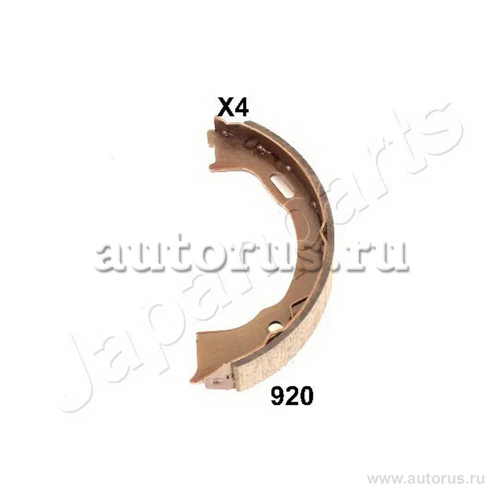 Колодки тормозные барабанные JAPANPARTS GF920AF