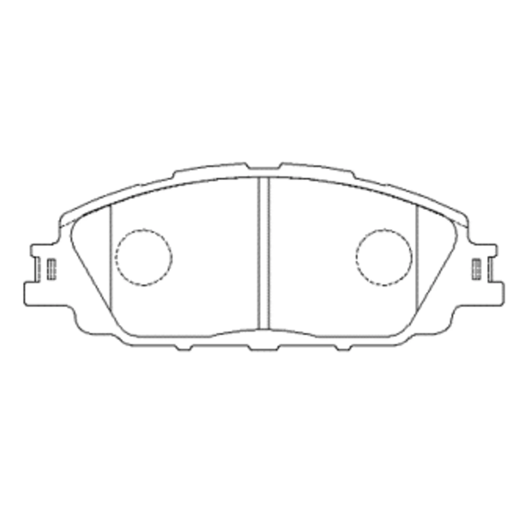 Колодки тормозные CTR GK1528