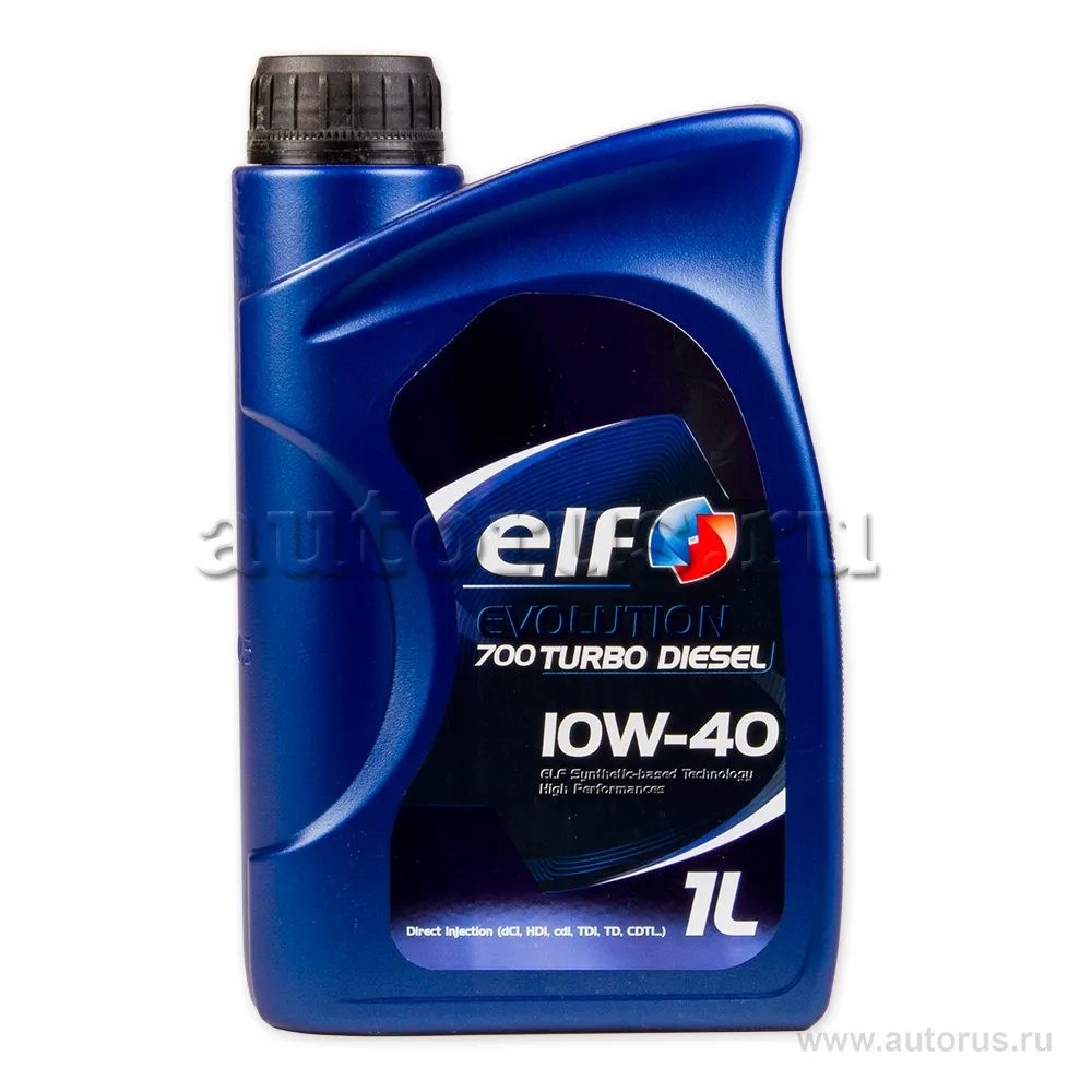 Масло моторное ELF Evolution 700 Turbo Diesel 10W-40 1 л 201558 ELF 201558