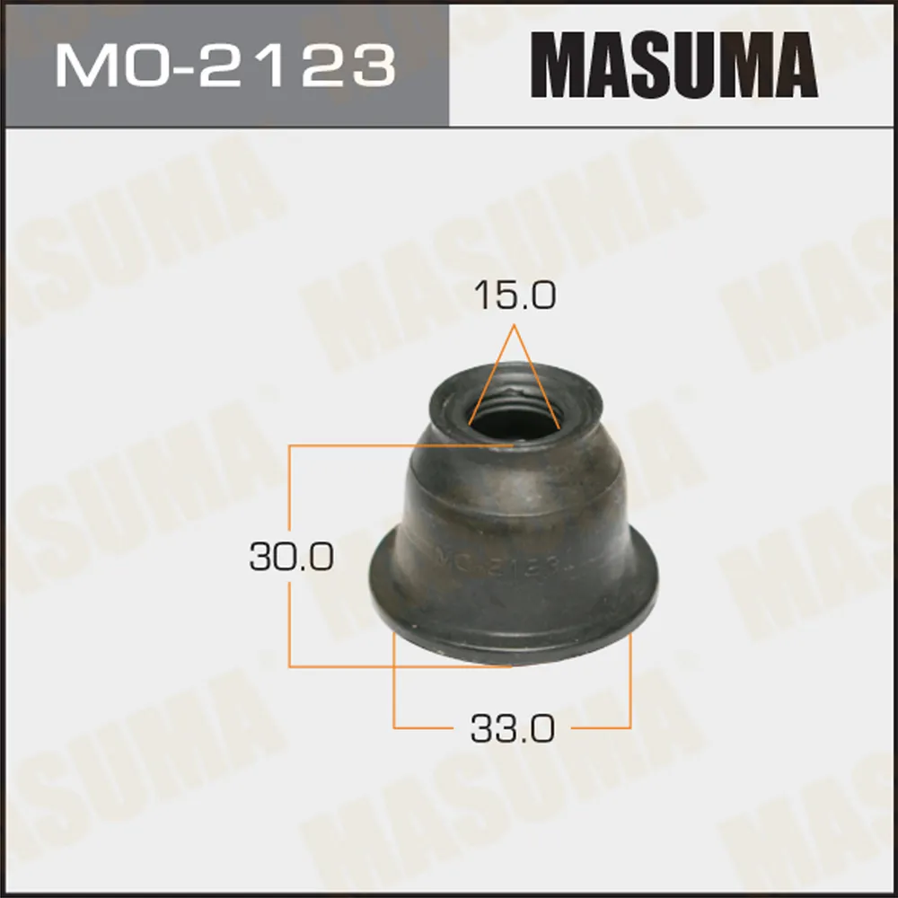 Пыльник шарового шарнира 15х33х30 15х33х30 MASUMA MO-2123
