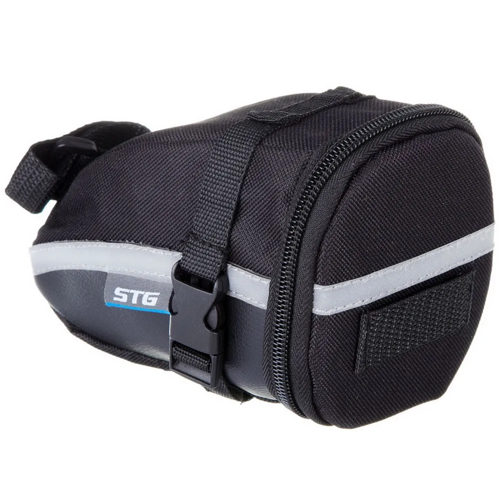 Велосумка STG 13196 под седло,черная. STG Х83840