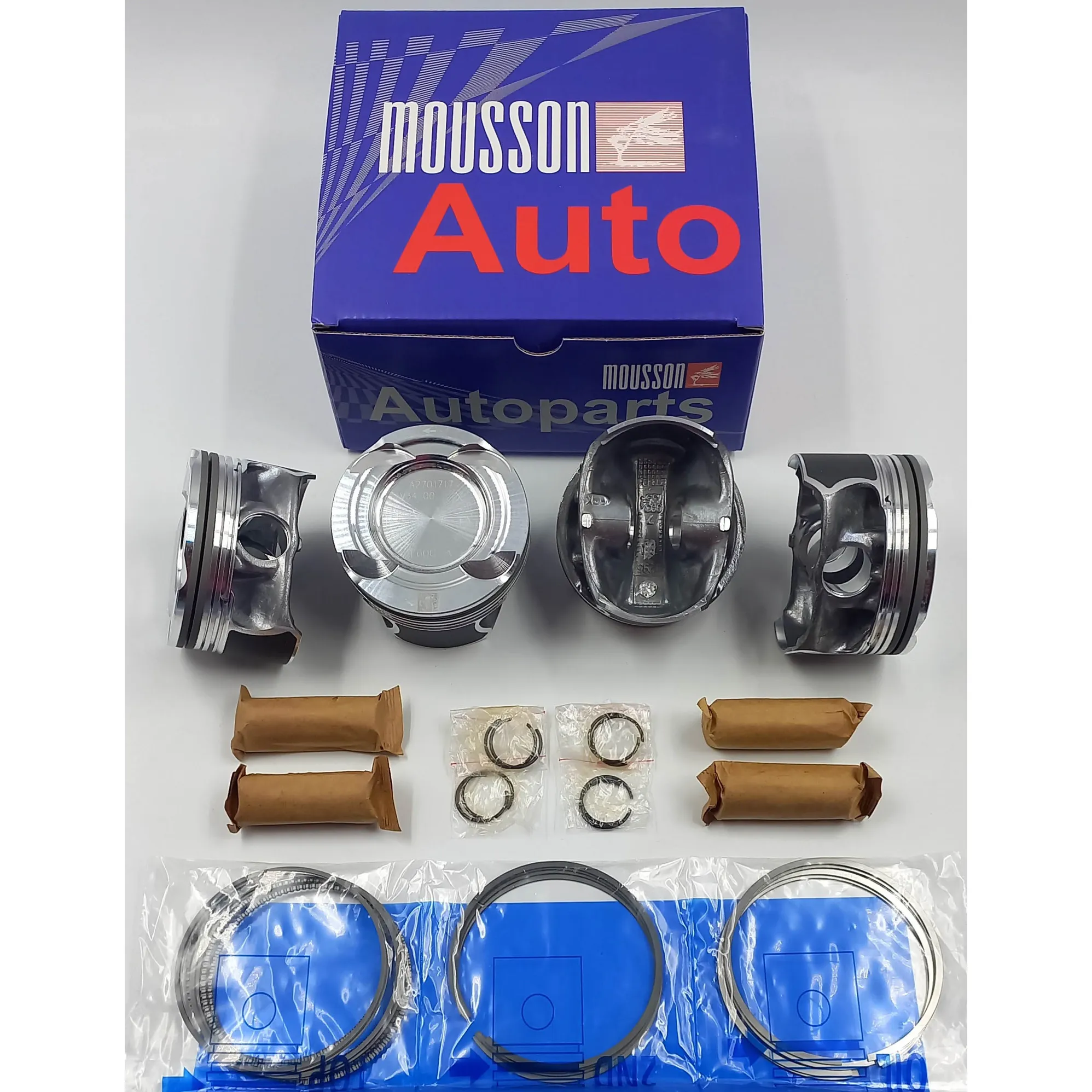 Поршень кольца комплект Benz M270.910 на 1 цилиндр MOUSSON SPRM270910STD