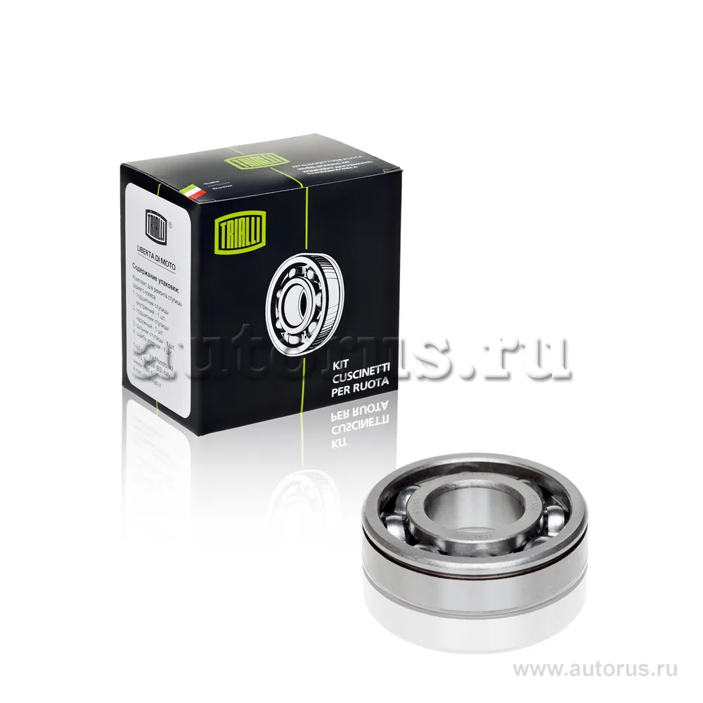 Подшипник 50306 вторич. вала КПП для а/м Лада 2101 (шариковый однорядный) TRIALLI CT 306