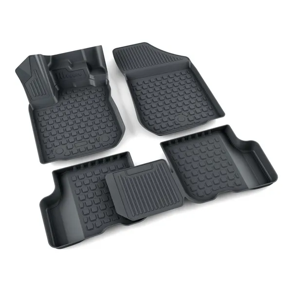 Коврики салона полиуретан черный Renault Logan 2016- АГАТЭК A.005.0816.PL