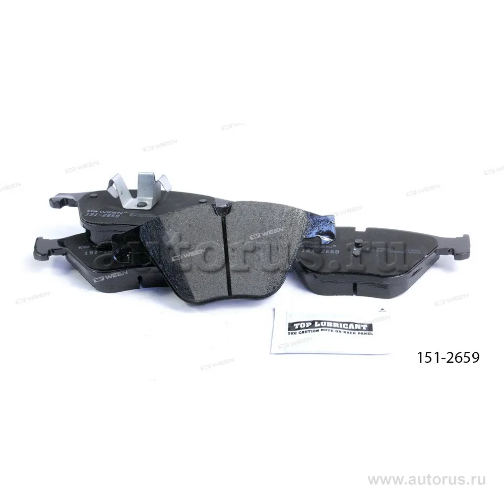 Тормозные колодки дисковые передние BMW 3 (E90,E91,E92,E93), X1 (E84) WEEN 151-2659