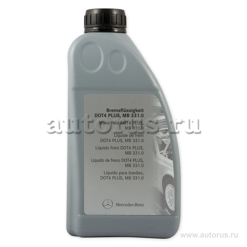 Жидкость тормозная MERCEDES-BENZ MB 331.0 DOT4+ 1 л A000 989 08 07 13
