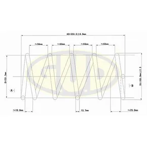 ПРУЖИНА ПЕР Hyundai Elantra 2.0 16V 00> G.U.D GCS037214