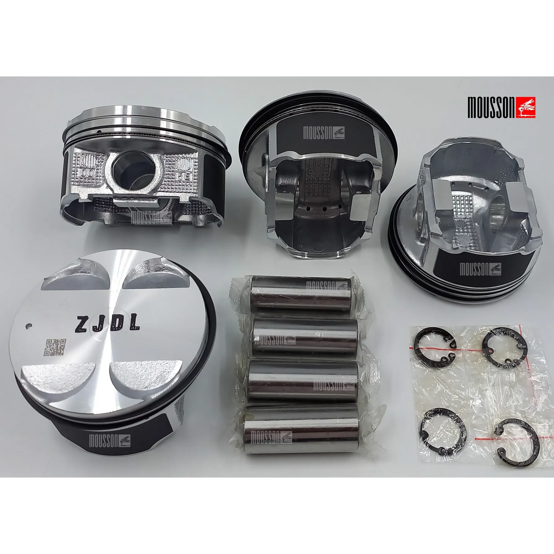 Поршень кольца комплект Subaru 2.0L EJ20 23mm на 1 цилиндр MOUSSON SPREJ205STD