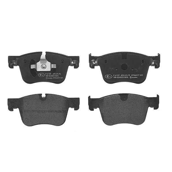 Колодки тормозные дисковые передн, CITROEN C4 Grand Picasso II 09/13- / CITROEN C4 Picasso II 02/13- BREMBO P61127