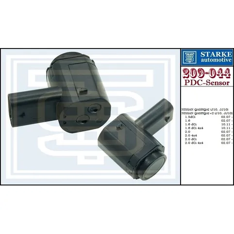 Датчик парковки NISSAN QASHQAI задний STARKE 209-044