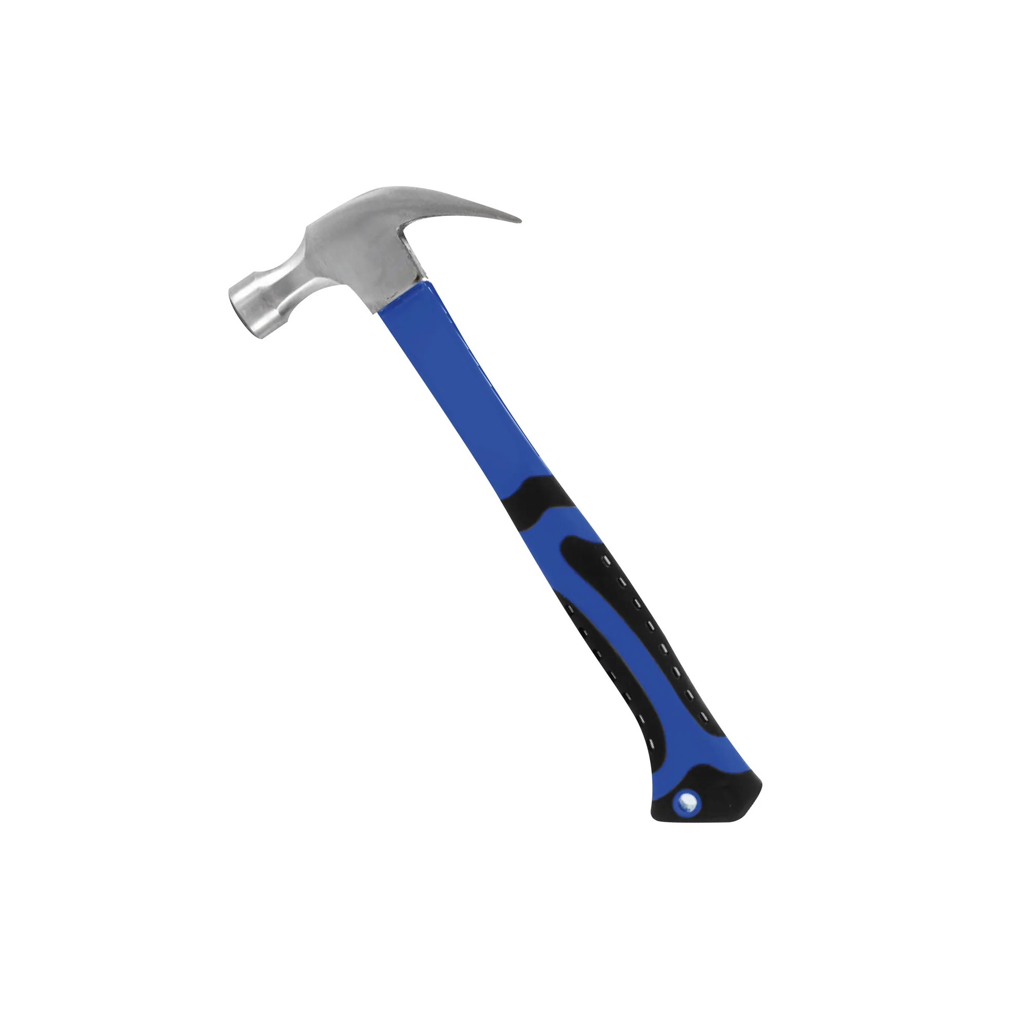 Молоток-гвоздодер, 225 г, фибергласовая обрезиненная рукоятка VertexTools 10-25-225