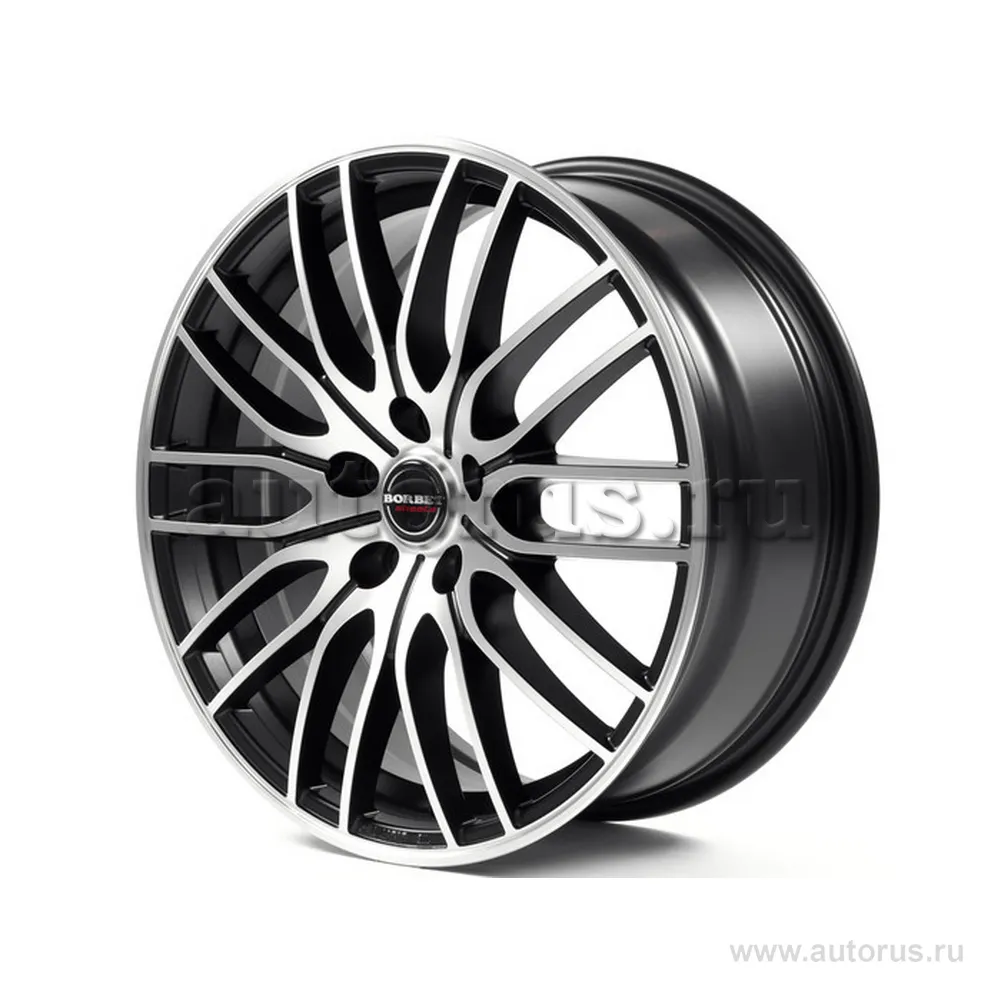 Диск литой R19 7.5J 5x108/72.5 ET45 BORBET CW4/5 Black Polished Matt 222090