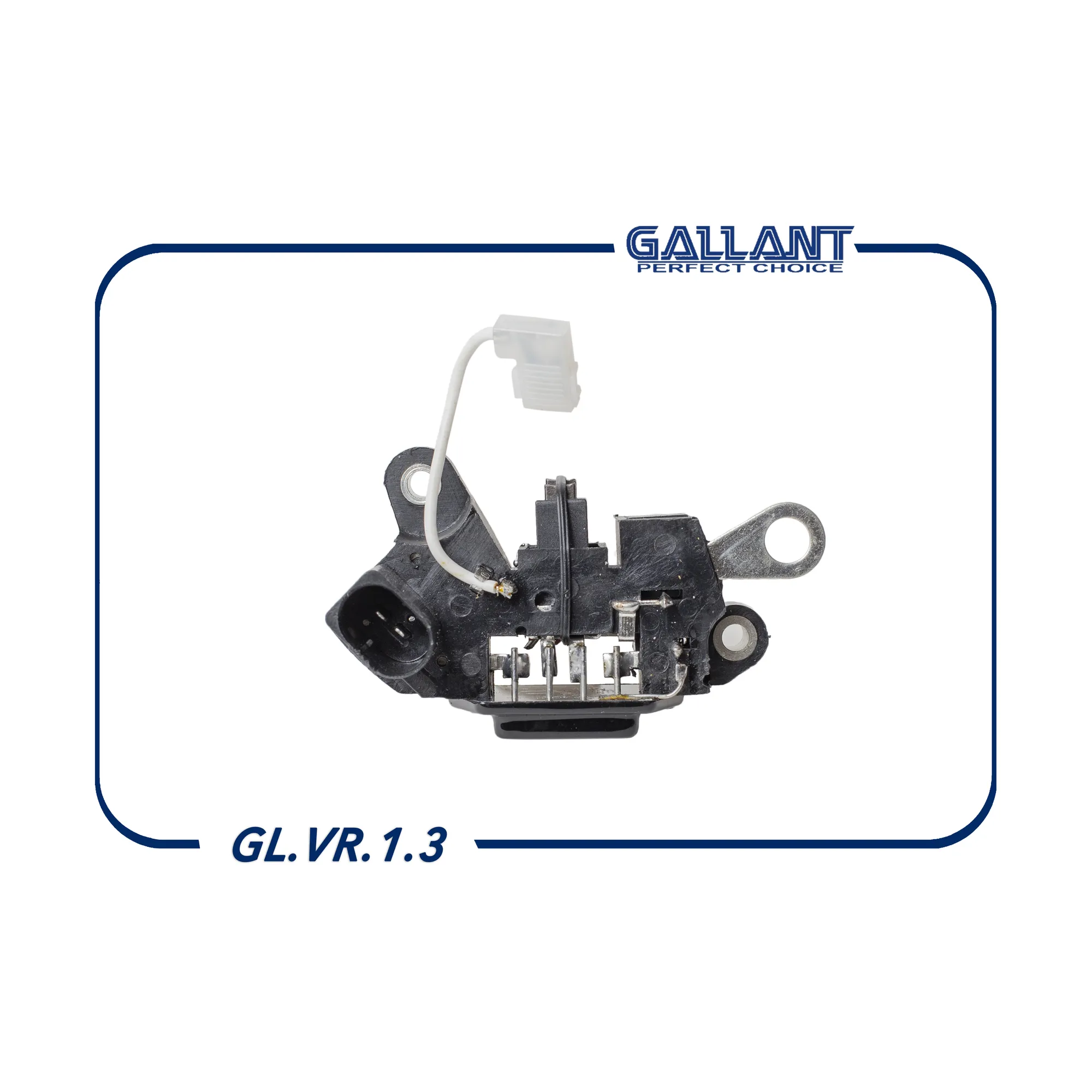 Gallant GLVR13 Реле регулятор напряжения 1118,2170 849.3702 GL.VR.1.3 в сб  с щеточ.узлом, для генер. 9402-3701-06