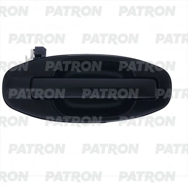 Ручка двери наружн задн прав Hyundai Santa Fe 01-06 (черн) PATRON P200200R