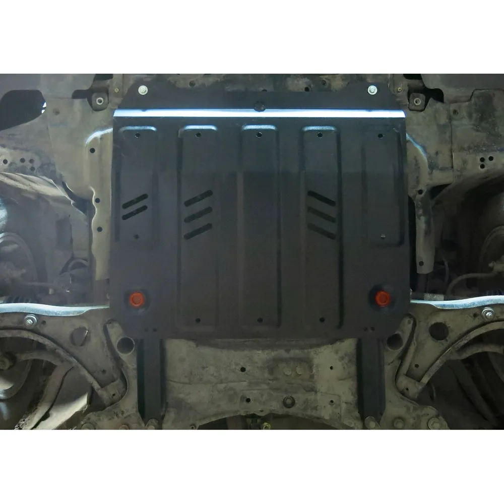 Защита картера + КПП + комплект крепежа, АвтоБРОНЯ, Сталь, Geely GC6 2014-2017,V - 1.5/Geely MK 2008 Geely GC6, MK, MK Cross АВТОБРОНЯ 111.01912.1