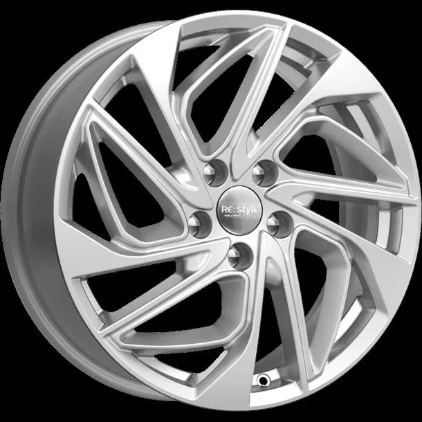 Диск литой R18 7J 5x114.3/66.1 ET35 КИК КС883 сильвер 75066SK