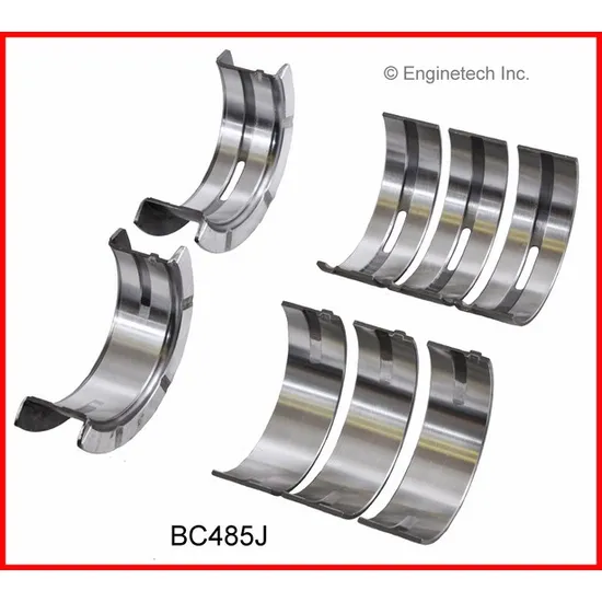 Вкладыши коренные комплект +0.25 FORD 4.0L OHV/SOHC 1990-2011 ENGINETECH BC485J.25