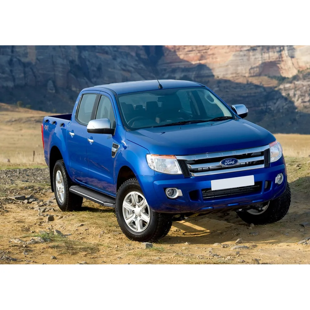 Порог-площадка Premium A193ALP + комплект крепежа, RIVAL, Ford Ranger 2012-2015 Ford Ranger III A193ALP.1803.1