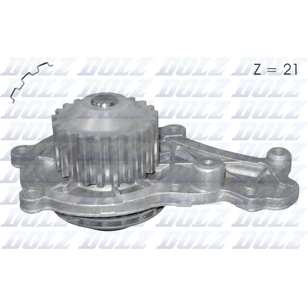 Помпа, водяной насос CITROEN/FORD/PEUGEOT all 1.4HDI 02-> /z=21 DOLZ C-122
