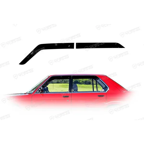 Дефлектора на окна BMW 5 Sd (E28) 1981-1988EuroStandard деф.окон Cobra Tuning BE24382