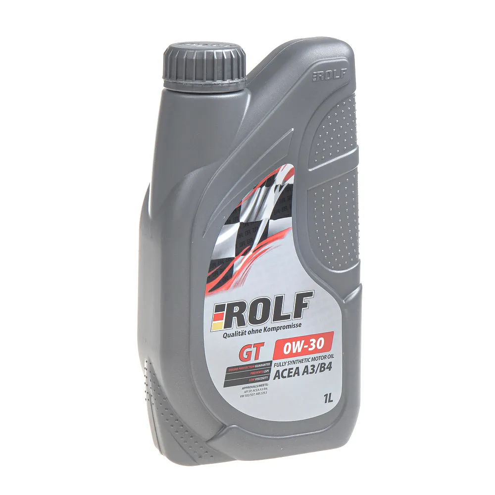 Масло моторное ROLF GT 0W-30 синтетическое 1 л 322757