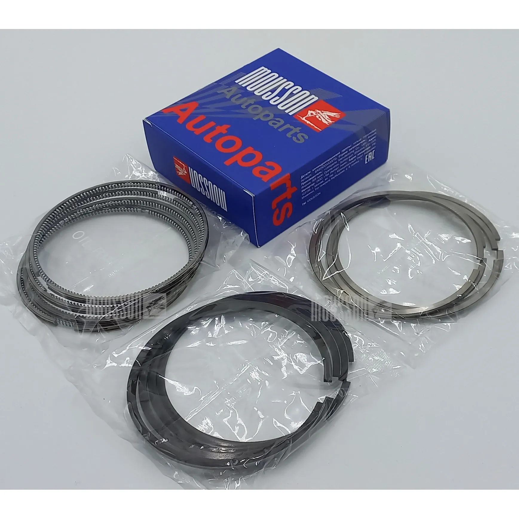 Кольца ремонтные + 0.25 мм комплект TOYOTA 1HZ 94.25X2.0X2.0X4.0 на 1 цилиндр MOUSSON SRS1HZ025
