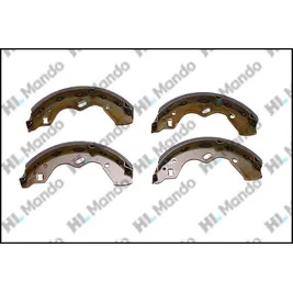 Колодки тормозные MAZDA Demio KIA Rio (00-) задние барабанные (4шт.) MANDO MANDO MLK11