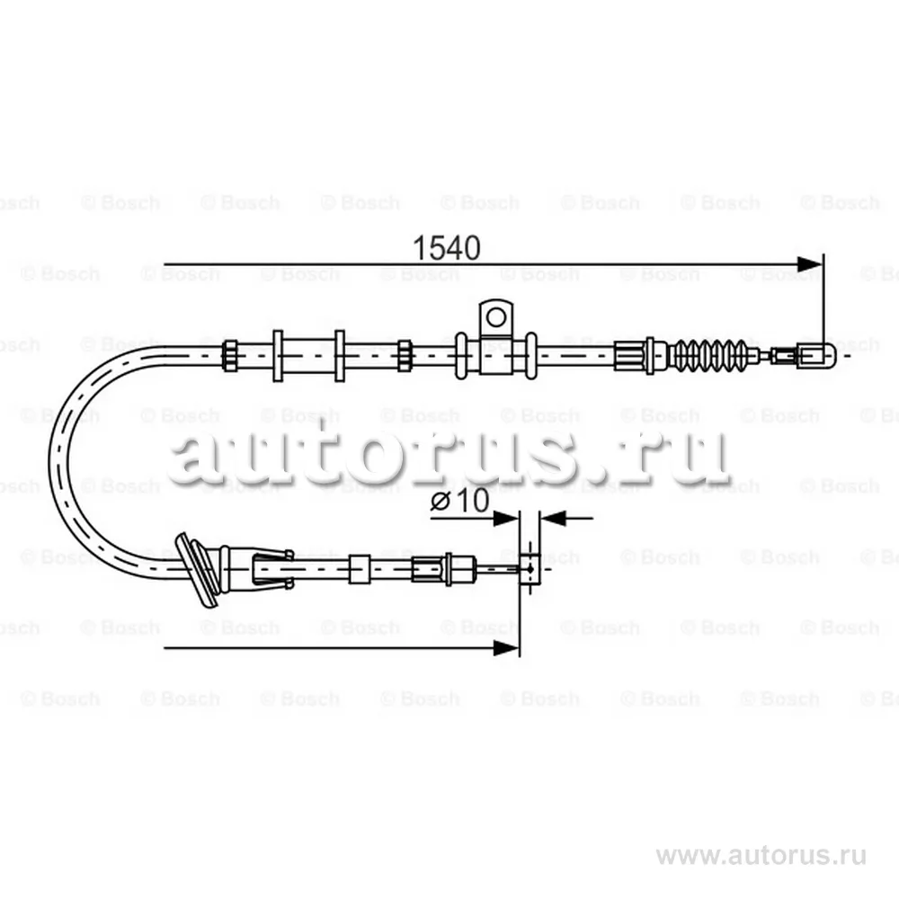 Трос ручника BOSCH 1 987 482 065