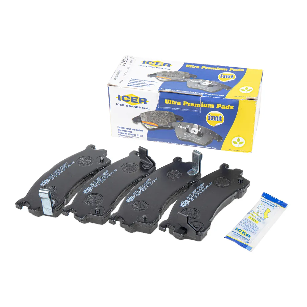 Колодки передние MAZDA 626 1.8-2.5 ICER 180971