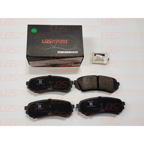 Колодки тормозные задние LEXUS LX 98-/08-; LEXUS RX 03-/08-; TOYOTA LAND CR UBS BP1110014