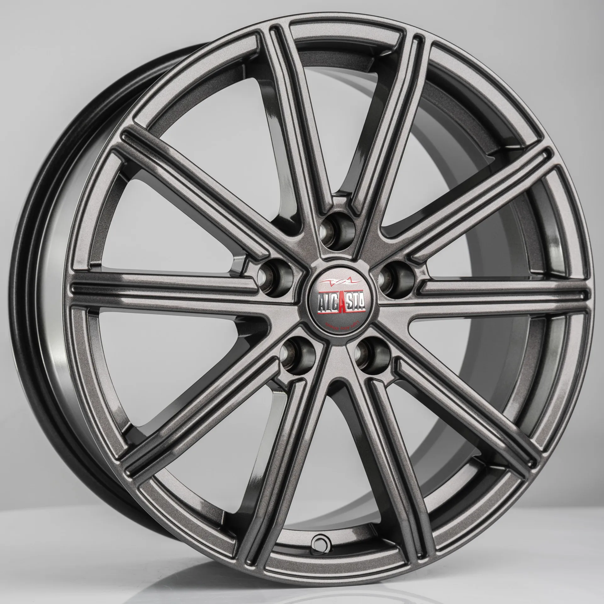 Диск литой R17 7J 5x114.3/67.1 ET35 ALCASTA M64 Graphite 4000027