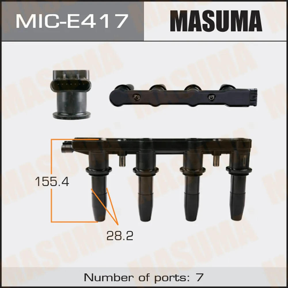 Катушка зажигания OPEL ASTRA-J MASUMA MIC-E417